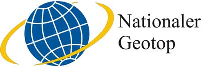 Weltkugel als Logo Nationaler Geotop