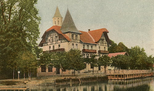 Hotel Alte Post um 1900
